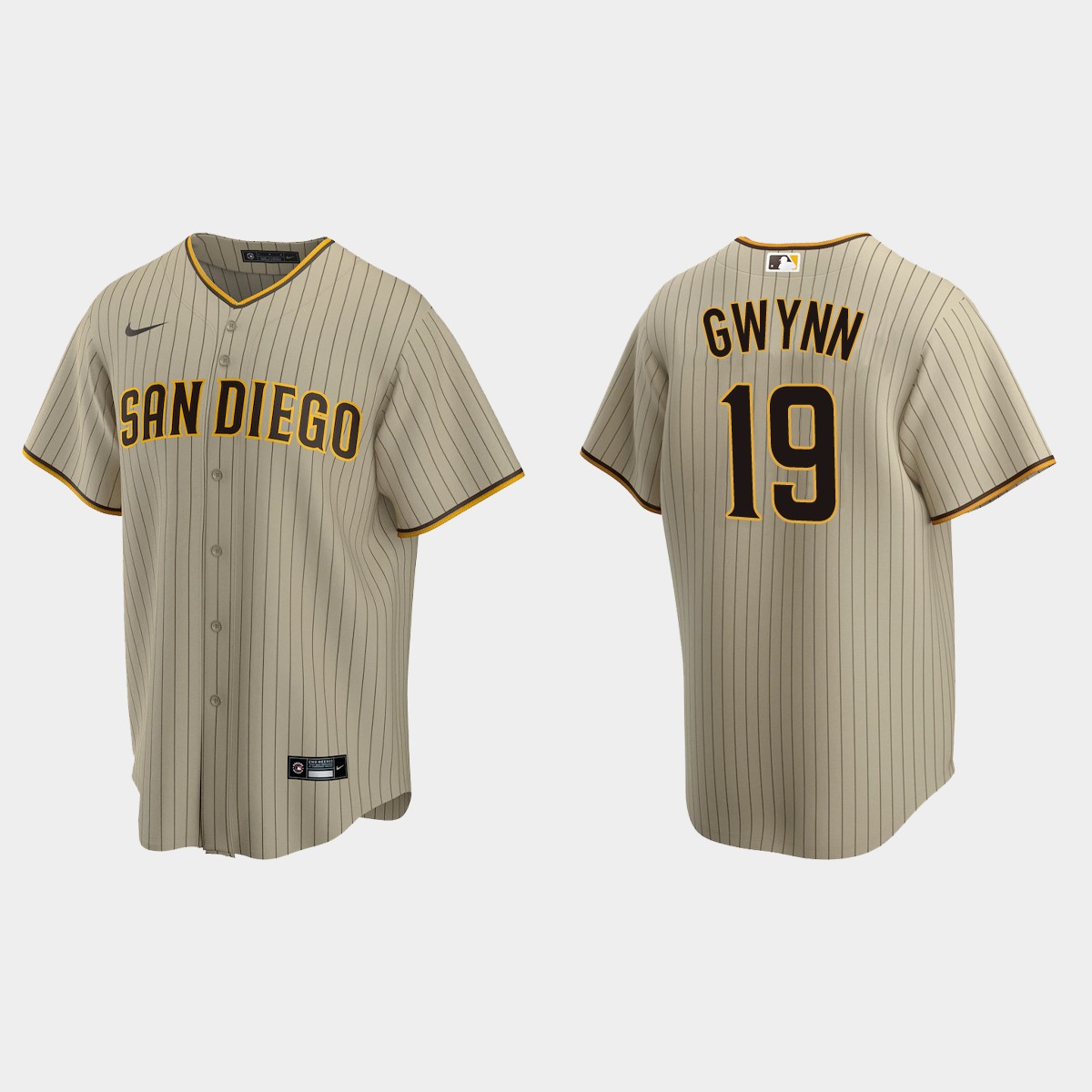 San Diego Padres Tony Gwynn Alternate Jersey - Sand Brown