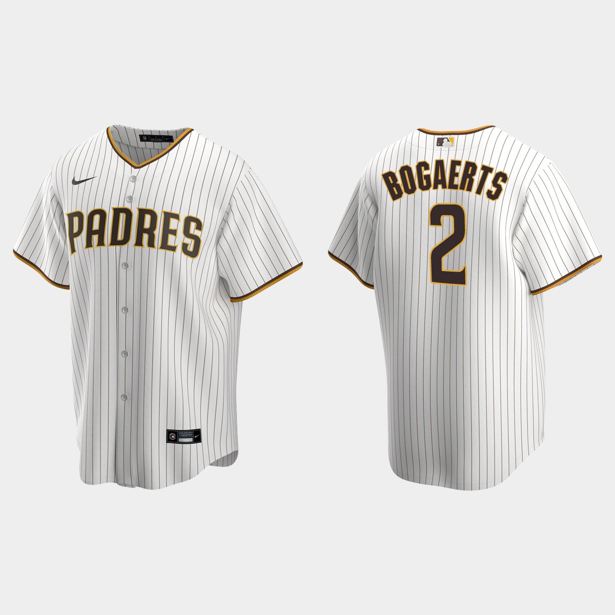 San Diego Padres Xander Bogaerts Home Jersey - White Brown