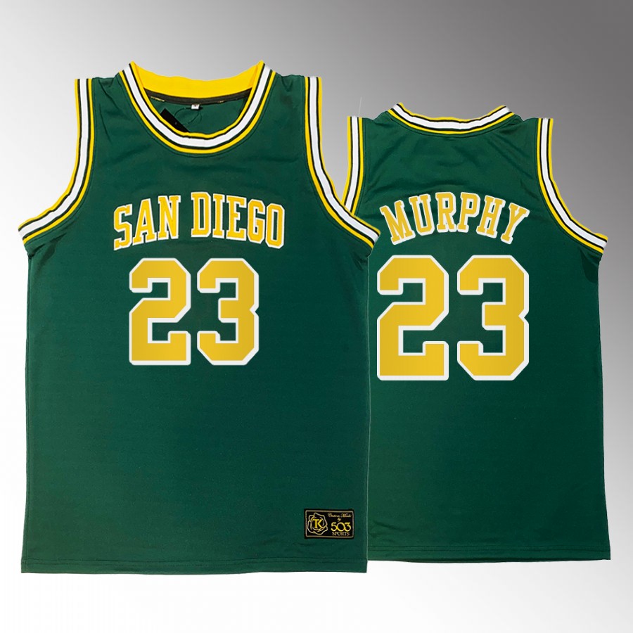 San Diego Rockets Calvin Murphy Heritage 1996-1971 #23 Green  Jersey