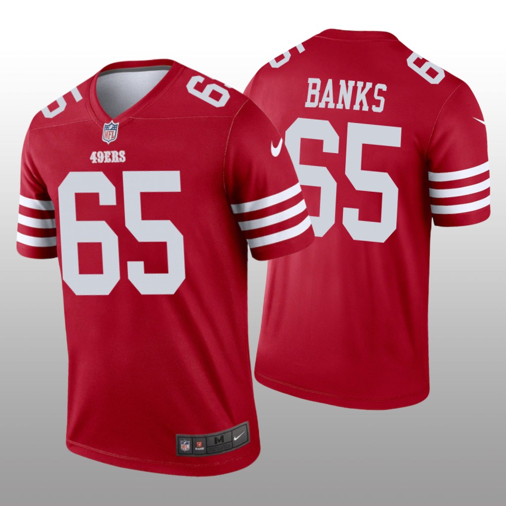 San Francisco 49ers Aaron Banks 2022-23 Scarlet Legend - Men's