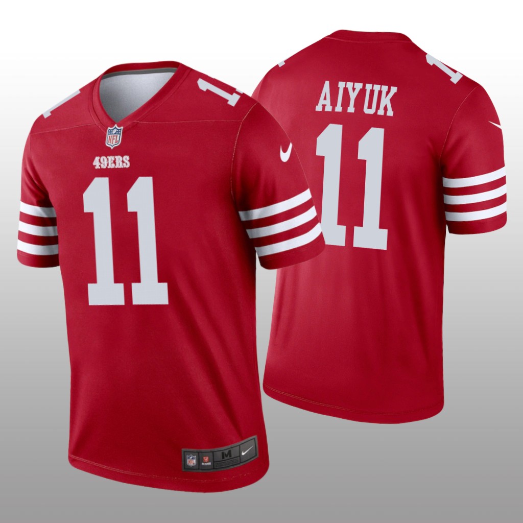 San Francisco 49ers Brandon Aiyuk 2022-23 Scarlet Legend - Men's