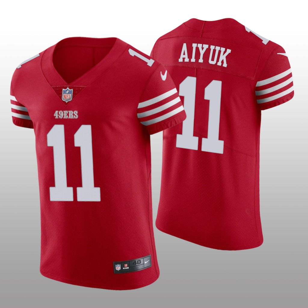 San Francisco 49ers Brandon Aiyuk 2022-23 Scarlet Vapor Elite - Men's