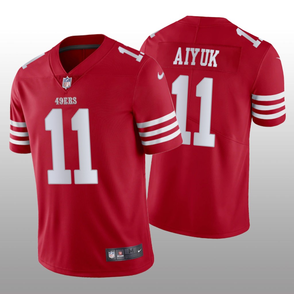San Francisco 49ers Brandon Aiyuk 2022-23 Scarlet Vapor Limited - Men's