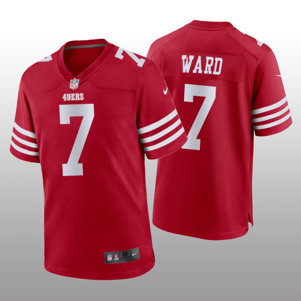 San Francisco 49ers Charvarius Ward Scarlet Jersey Game - Men's