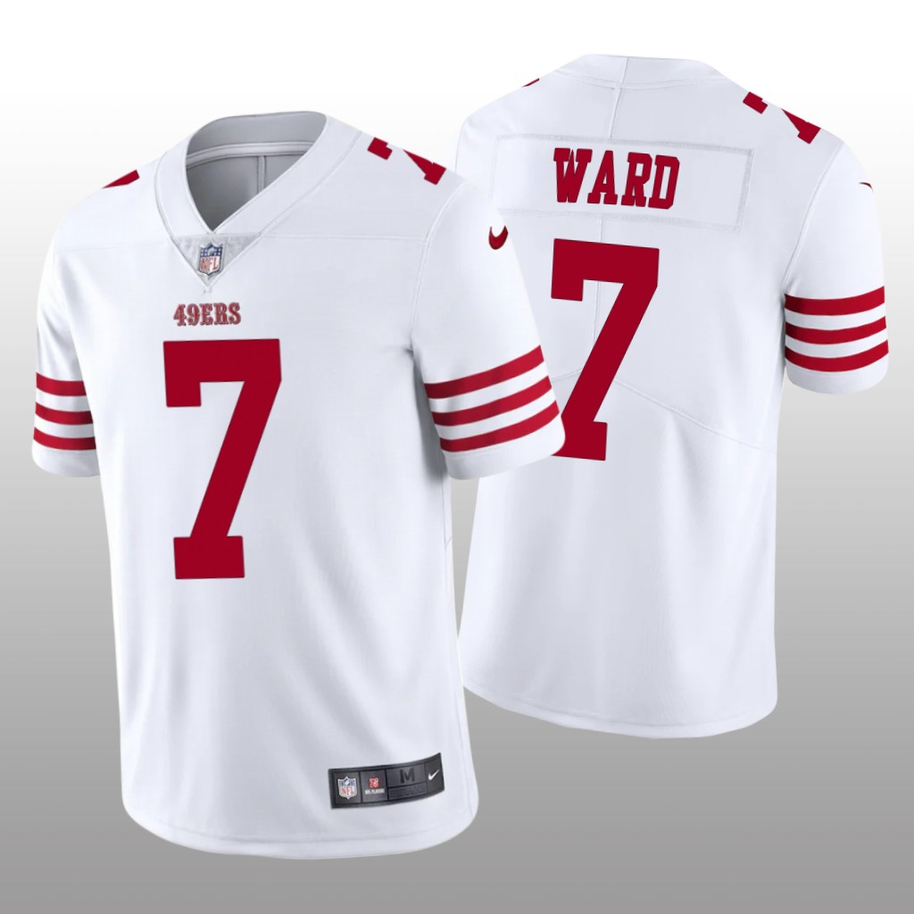 San Francisco 49ers Charvarius Ward White Jersey Vapor Limited - Men's
