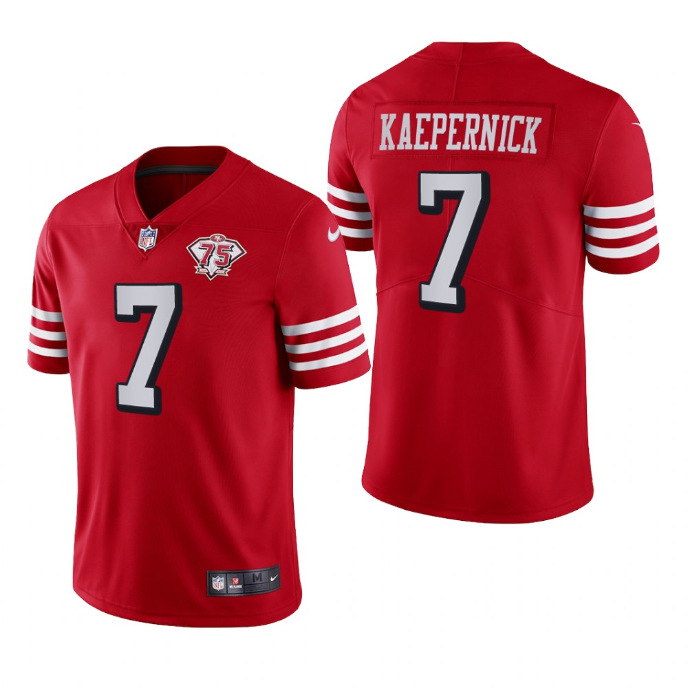 San Francisco 49ers Colin Kaepernick Scarlet Jersey Vapor Limited - Men's