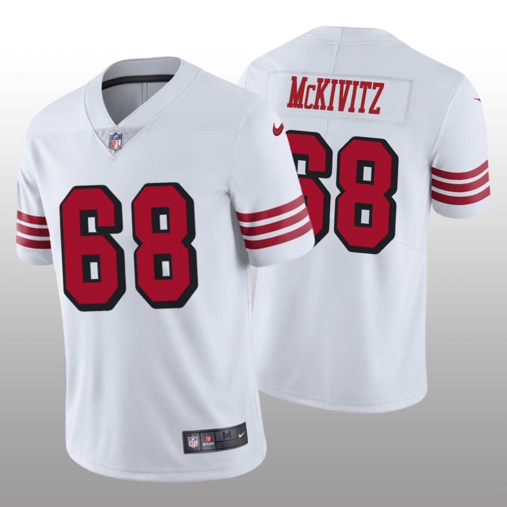 San Francisco 49ers Colton McKivitz White Jersey Color Rush Limited - Men's