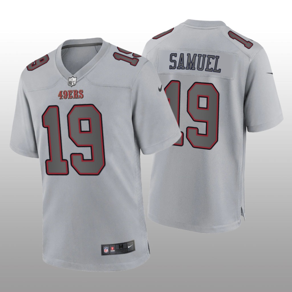 San Francisco 49ers Deebo Samuel Gray Jersey Atmosphere Fashion Game - Men's