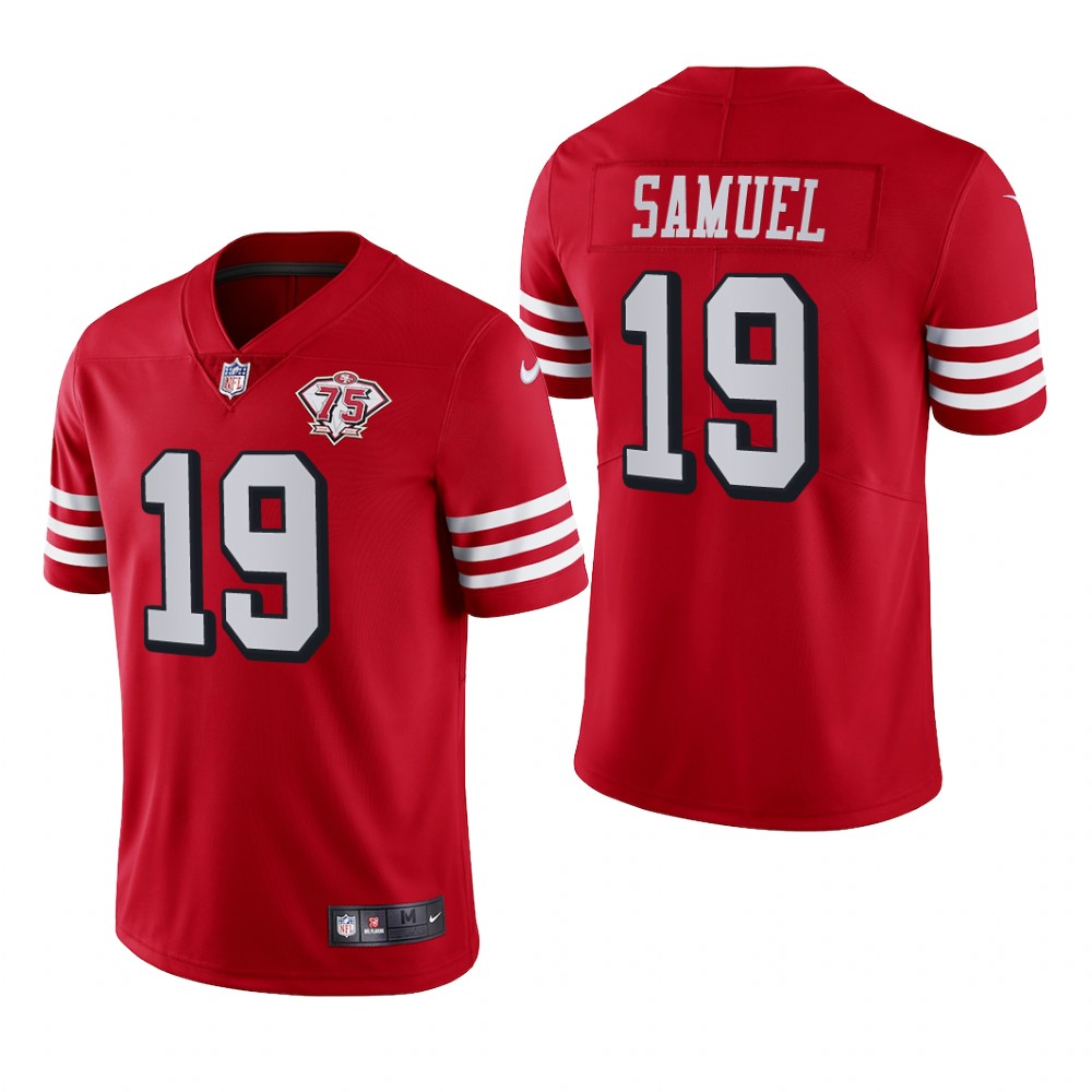 San Francisco 49ers Deebo Samuel Scarlet Jersey Vapor Limited - Men's