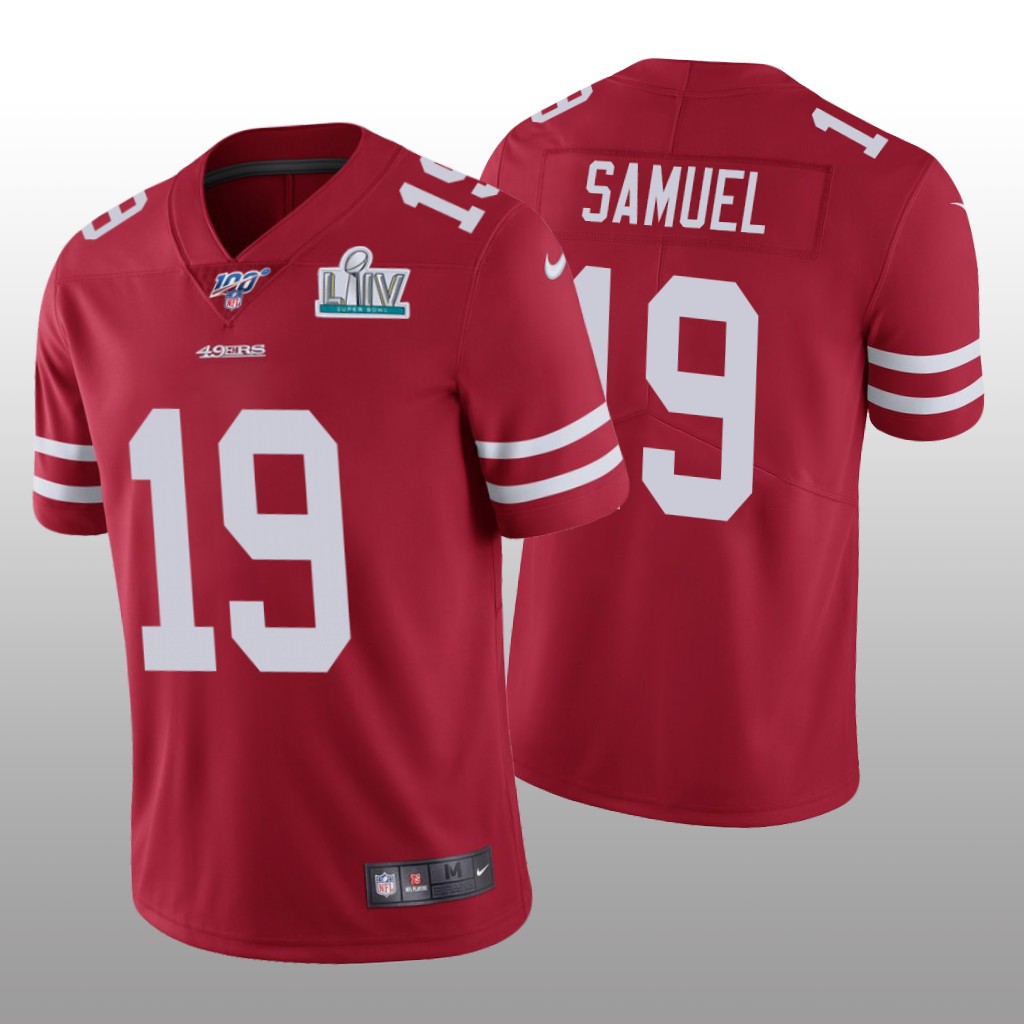 San Francisco 49ers Deebo Samuel Scarlet Vapor Limited Jersey Super Bowl LIV - Men's