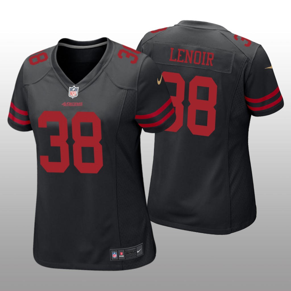 San Francisco 49ers Deommodore Lenoir Black Jersey Game - Women's