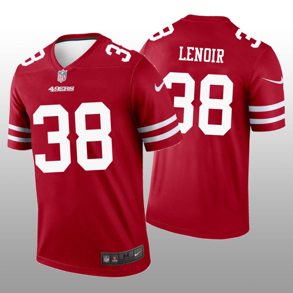 San Francisco 49ers Deommodore Lenoir Scarlet Jersey Legend - Men's