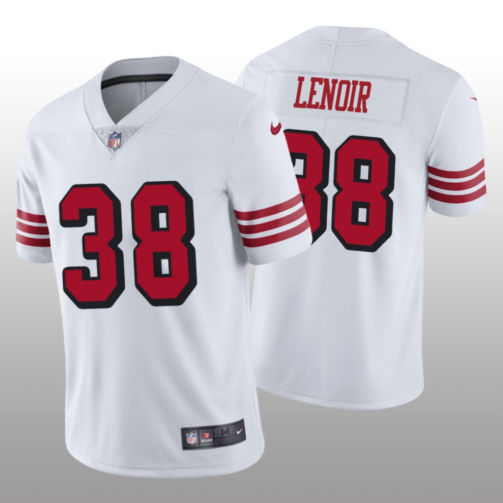 San Francisco 49ers Deommodore Lenoir White Jersey Color Rush Limited - Men's