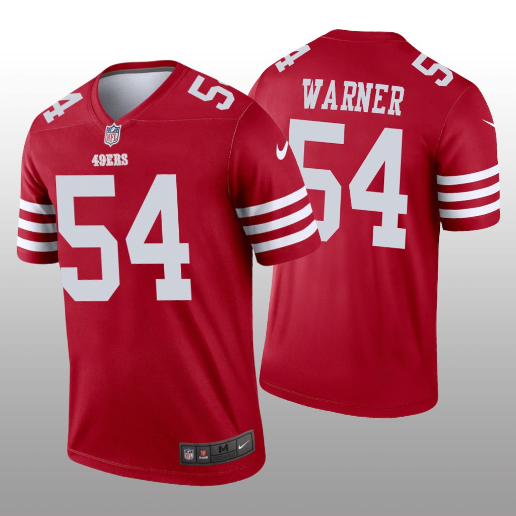 San Francisco 49ers Fred Warner 2022-23 Scarlet Legend - Men's