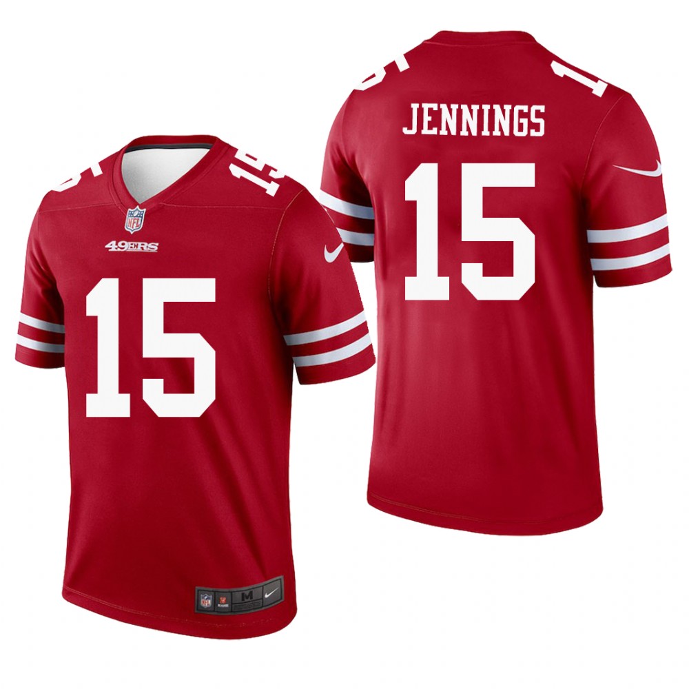 San Francisco 49ers Jauan Jennings Scarlet Jersey Legend - Men's