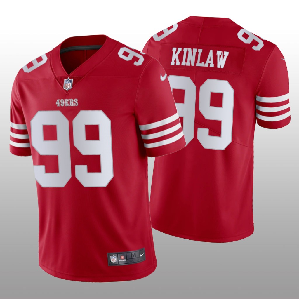San Francisco 49ers Javon Kinlaw 2022-23 Scarlet Vapor Limited - Men's