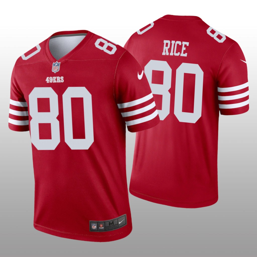 San Francisco 49ers Jerry Rice 2022-23 Scarlet Legend - Men's