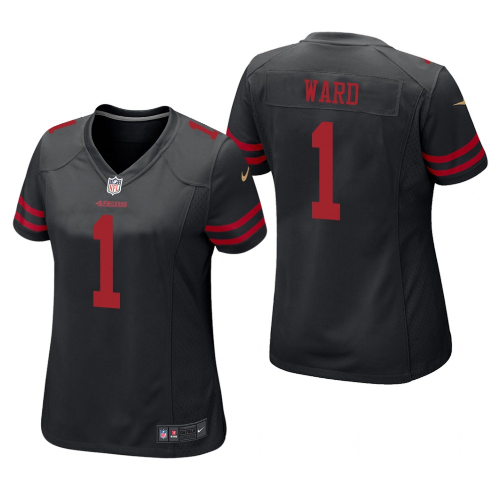San Francisco 49ers Jimmie Ward Black Jersey Game - Women's