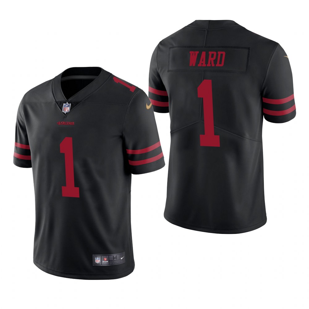 San Francisco 49ers Jimmie Ward Black Jersey Vapor Limited - Men's