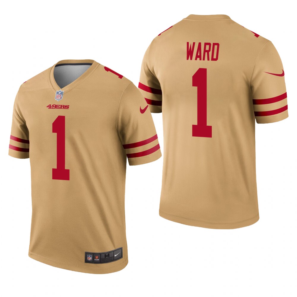 San Francisco 49ers Jimmie Ward Gold Jersey Inverted Legend - Men's