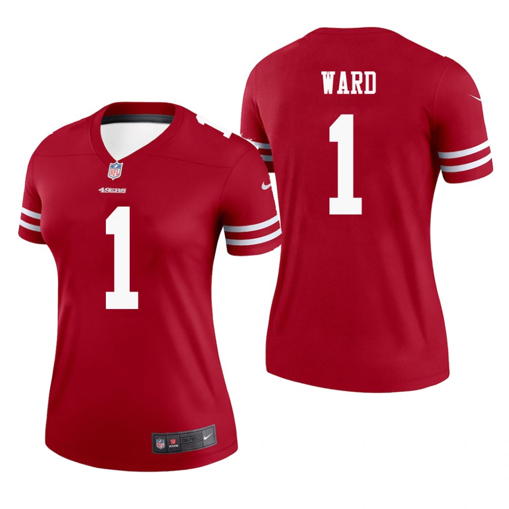 San Francisco 49ers Jimmie Ward Scarlet Jersey Legend - Women's