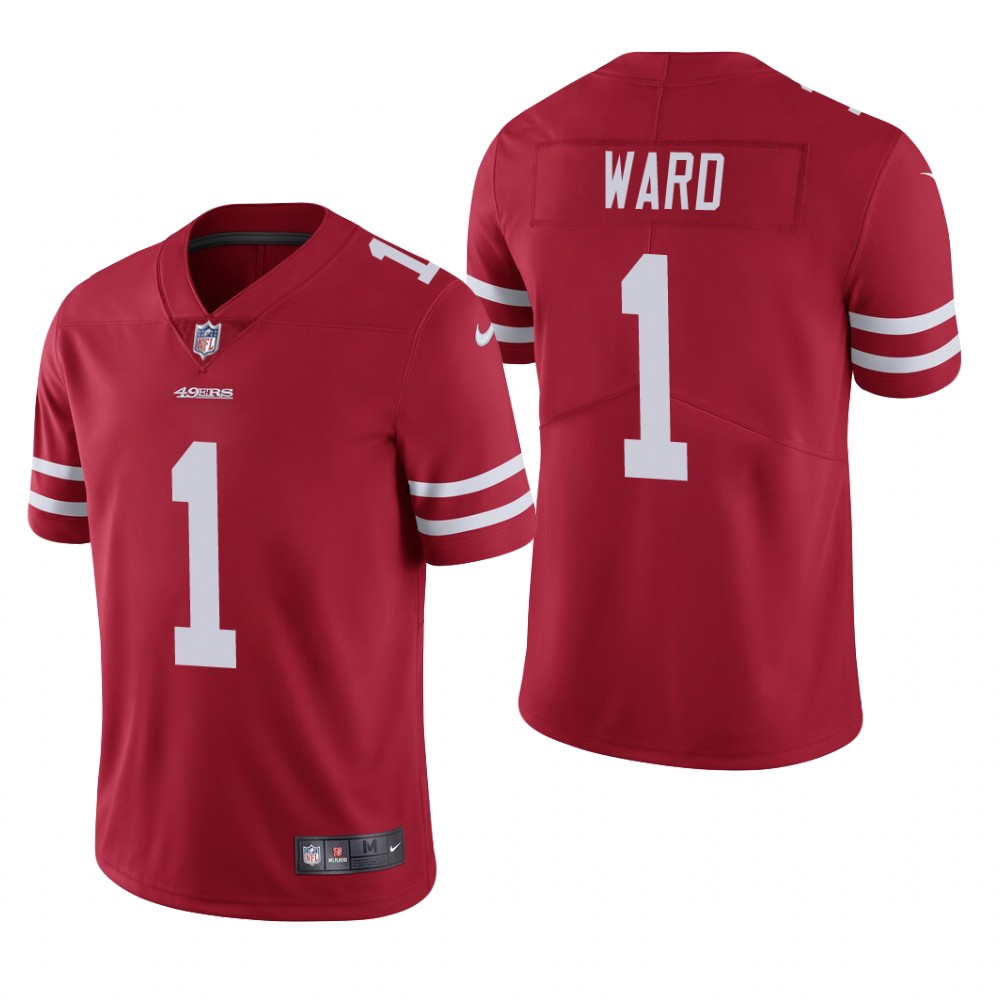 San Francisco 49ers Jimmie Ward Scarlet Jersey Vapor Limited - Men's