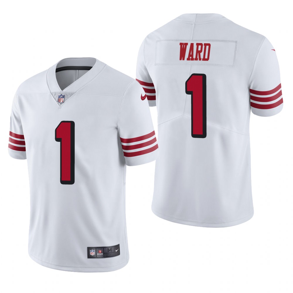 San Francisco 49ers Jimmie Ward White Jersey Color Rush Limited - Men's