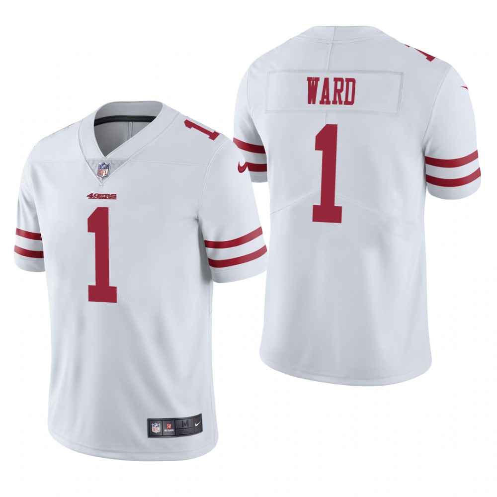 San Francisco 49ers Jimmie Ward White Jersey Vapor Limited - Men's