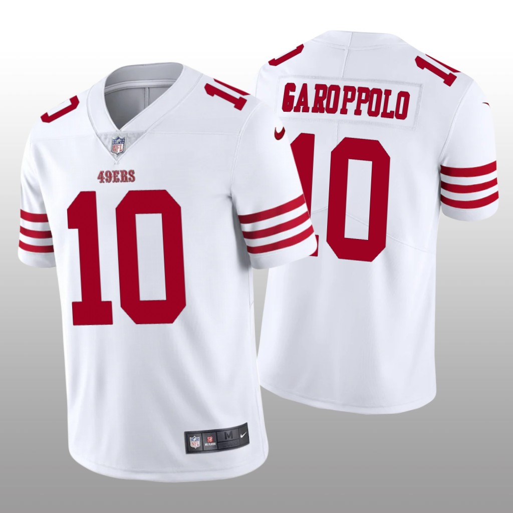 San Francisco 49ers Jimmy Garoppolo 2022-23 White Vapor Limited - Men's