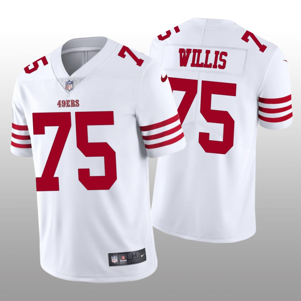 San Francisco 49ers Jordan Willis White Jersey Vapor Limited Vapor Limited - Men's