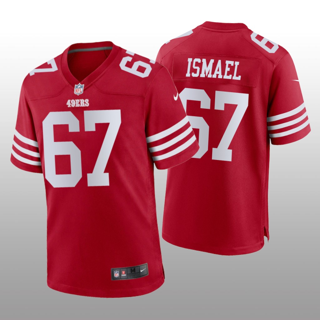 San Francisco 49ers Keith Ismael Scarlet Jersey Game - Men's