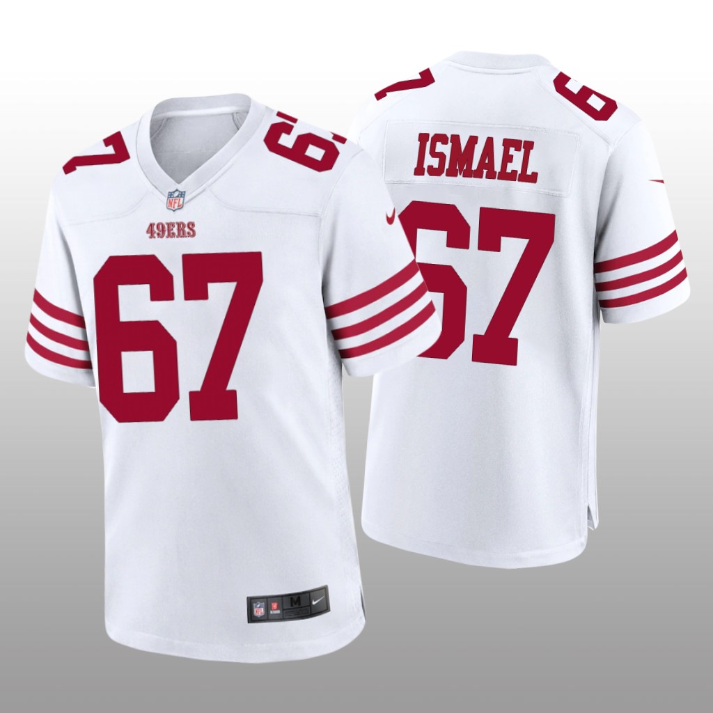 San Francisco 49ers Keith Ismael White Jersey Game - Men's