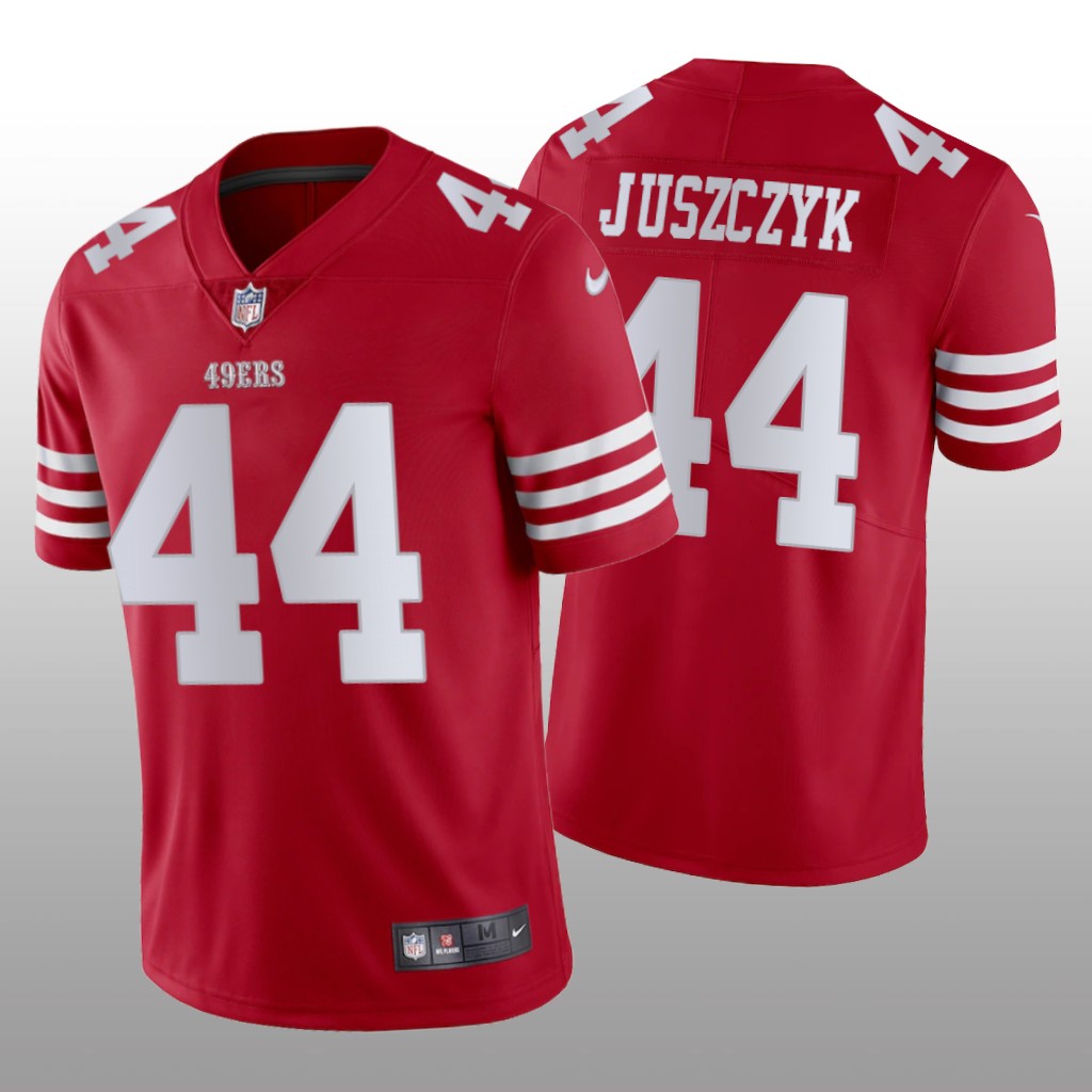 San Francisco 49ers Kyle Juszczyk 2022-23 Scarlet Vapor Limited - Men's