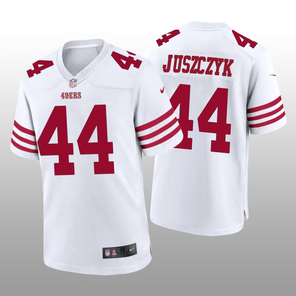 San Francisco 49ers Kyle Juszczyk 2022-23 White Game - Men's