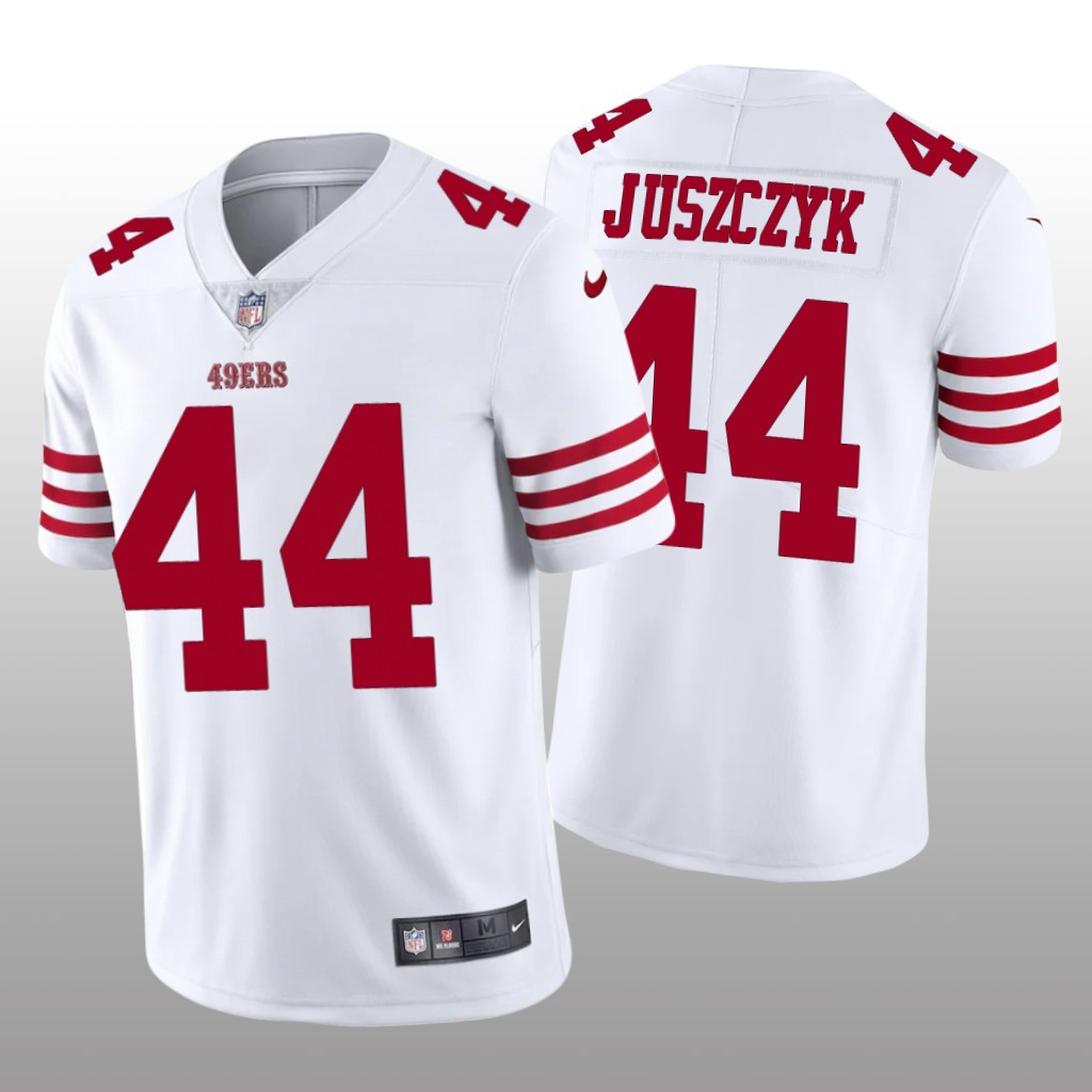 San Francisco 49ers Kyle Juszczyk 2022-23 White Vapor Limited - Men's
