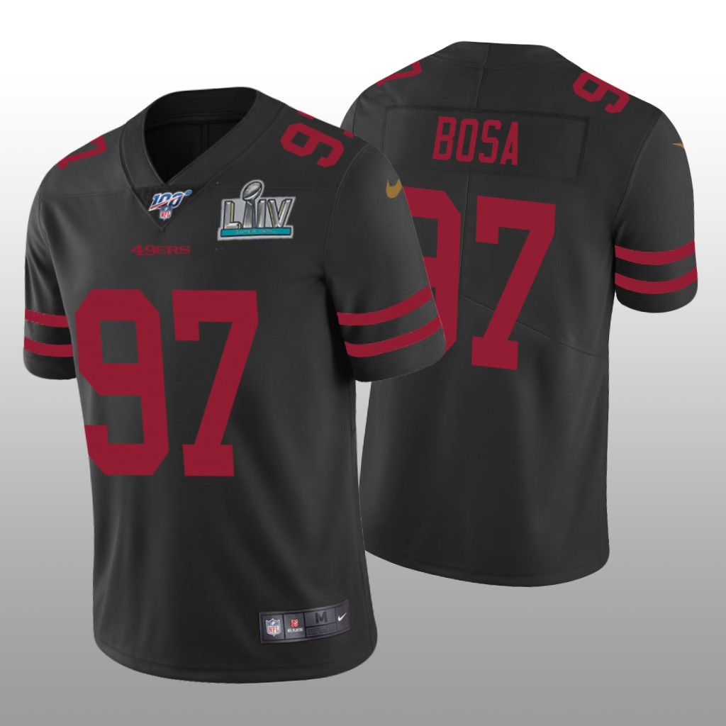 San Francisco 49ers Nick Bosa Black Vapor Limited Jersey Super Bowl LIV - Men's