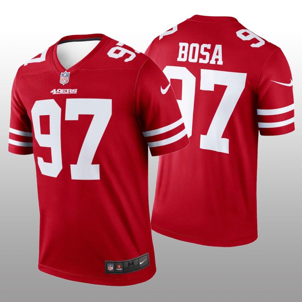 San Francisco 49ers Nick Bosa Scarlet Jersey Legend - Men's