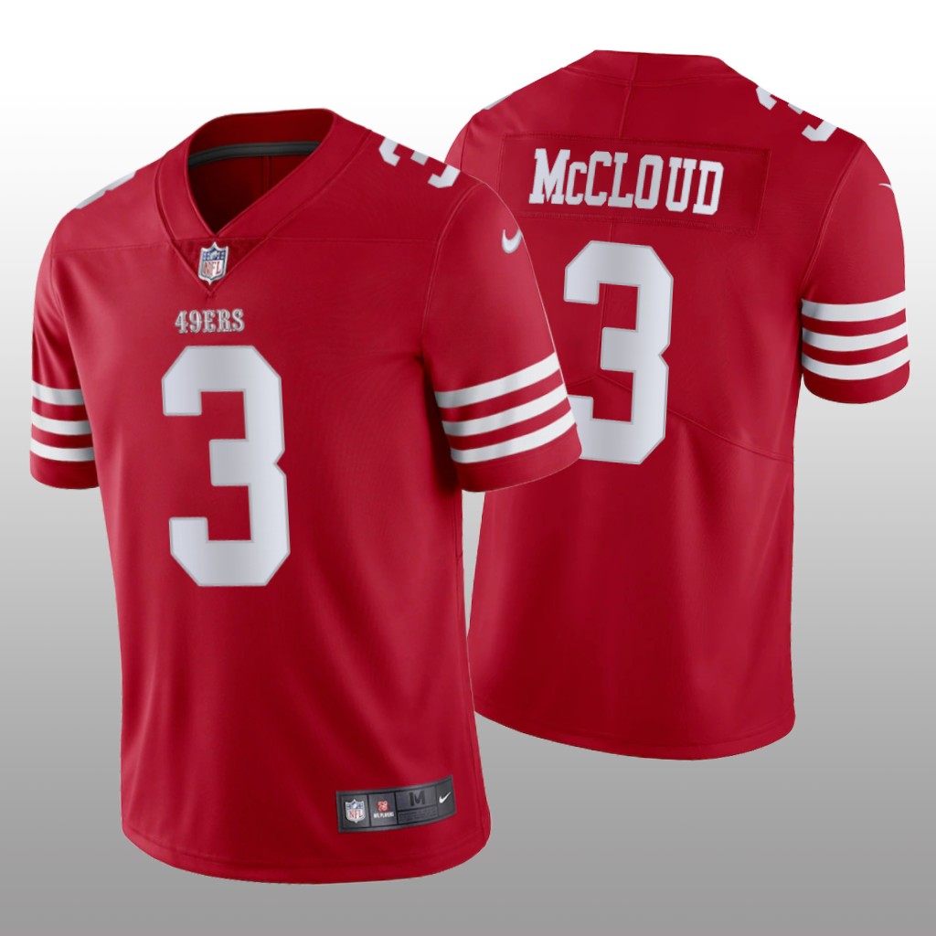 San Francisco 49ers Ray-Ray McCloud Scarlet Jersey Vapor Limited Vapor Limited - Men's