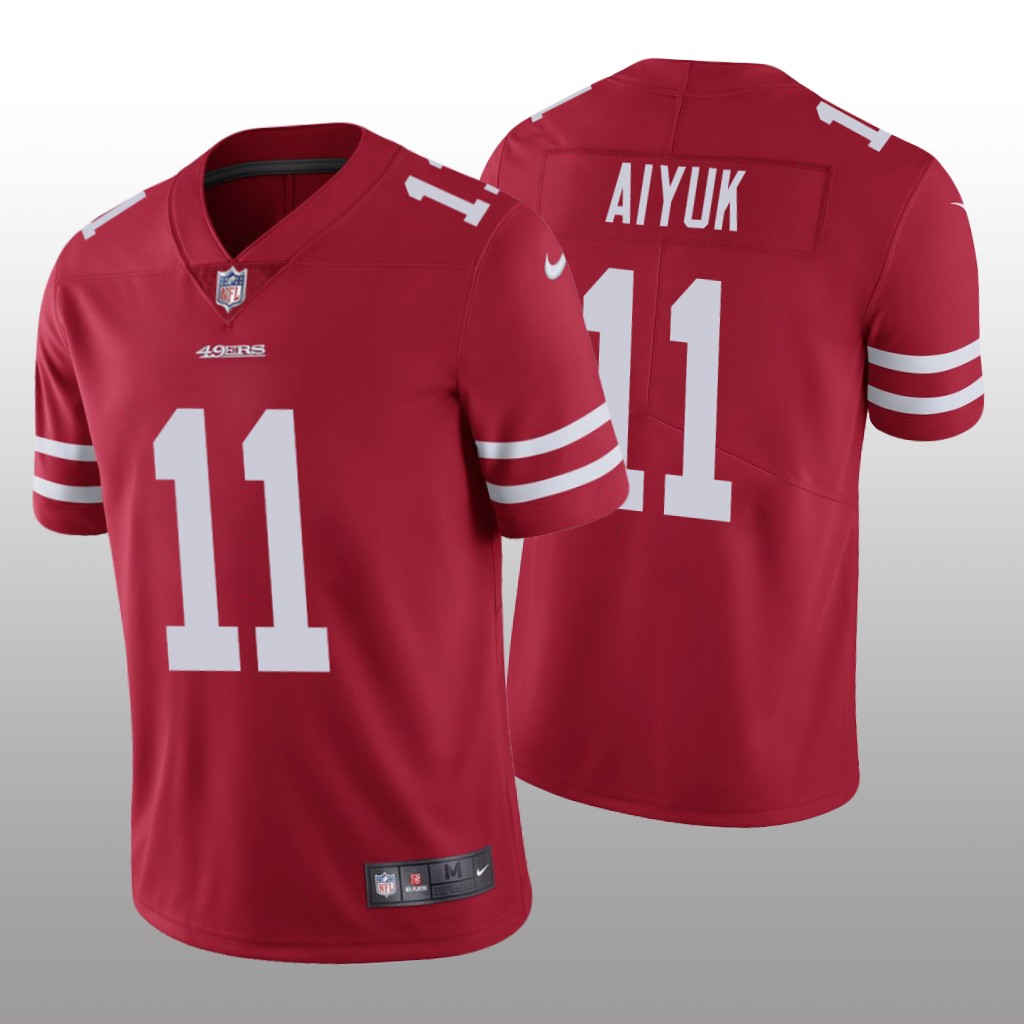 San Francisco 49ers Scarlet 2020 NFL Draft Vapor Limited Brandon Aiyuk Jersey