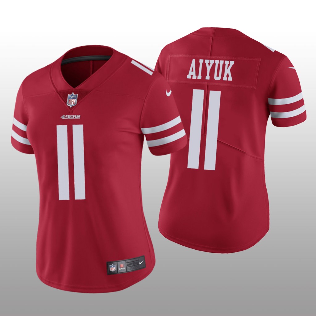 San Francisco 49ers Scarlet 2020 NFL Draft Vapor Limited Brandon Aiyuk Jersey