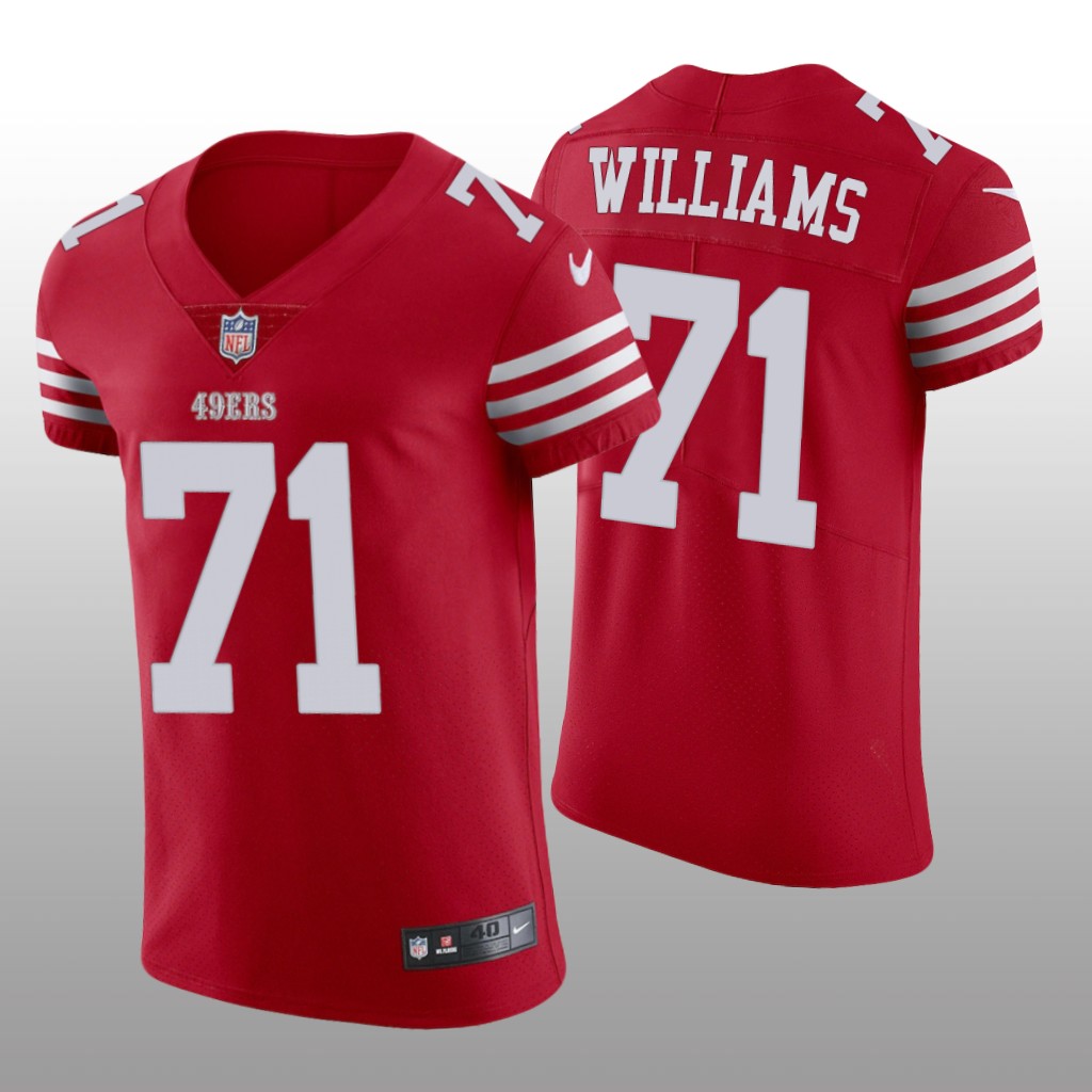 San Francisco 49ers Trent Williams 2022-23 Scarlet Vapor Elite - Men's