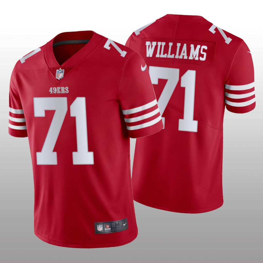 San Francisco 49ers Trent Williams 2022-23 Scarlet Vapor Limited - Men's