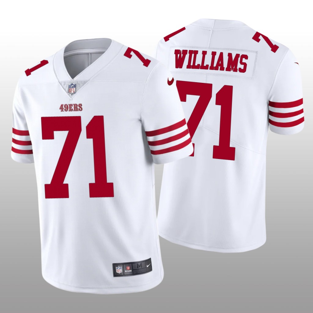 San Francisco 49ers Trent Williams 2022-23 White Vapor Limited - Men's