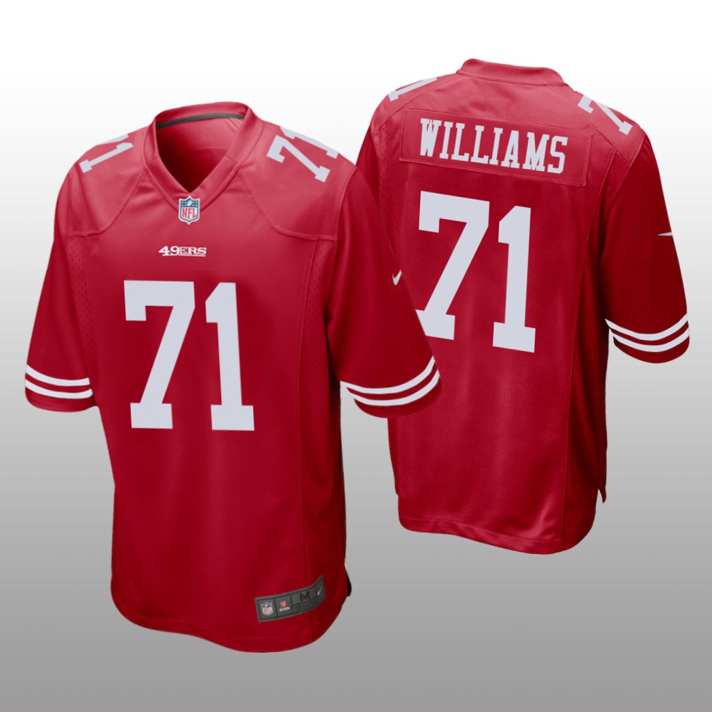 San Francisco 49ers Trent Williams Scarlet Jersey Game - Men's