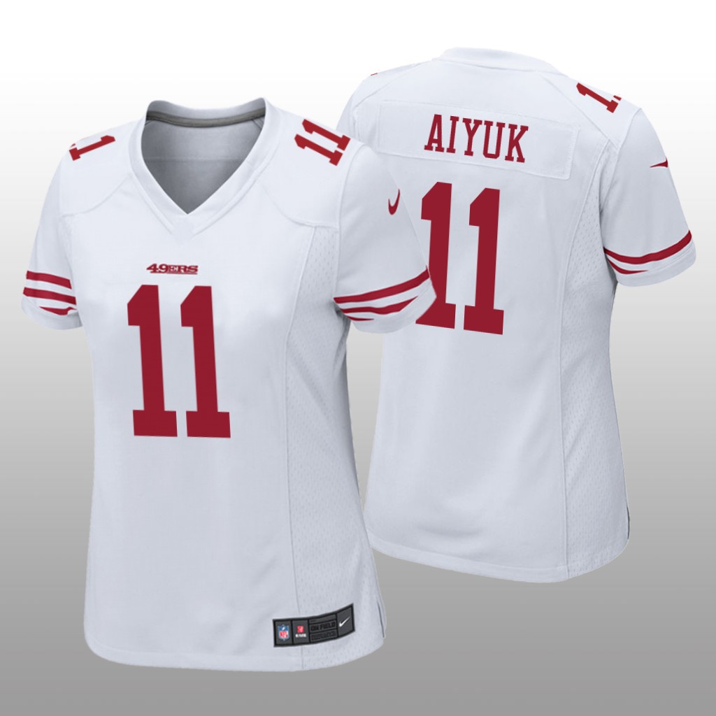 San Francisco 49ers White 2020 NFL Draft Brandon Aiyuk Game Jersey