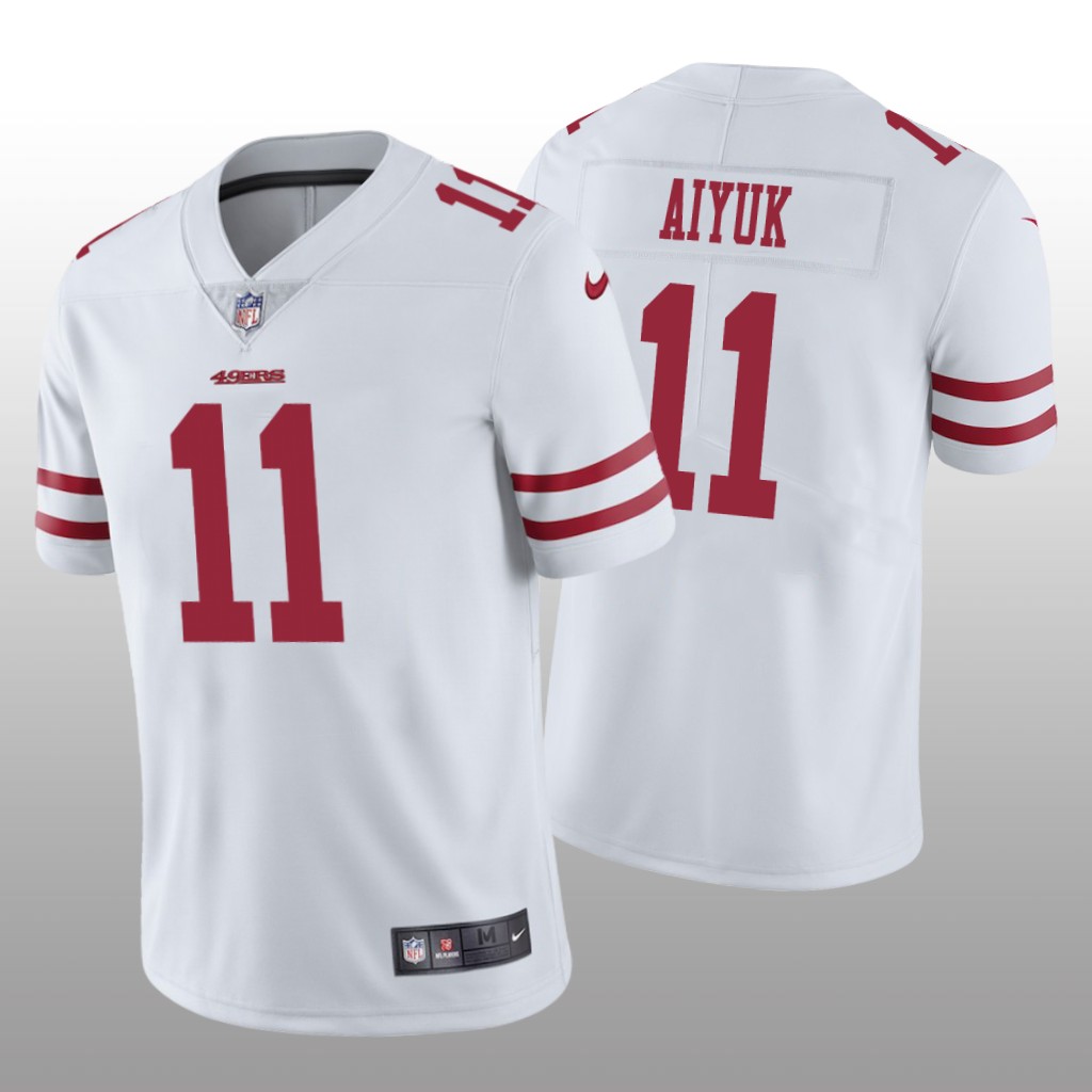 San Francisco 49ers White 2020 NFL Draft Vapor Limited Brandon Aiyuk Jersey