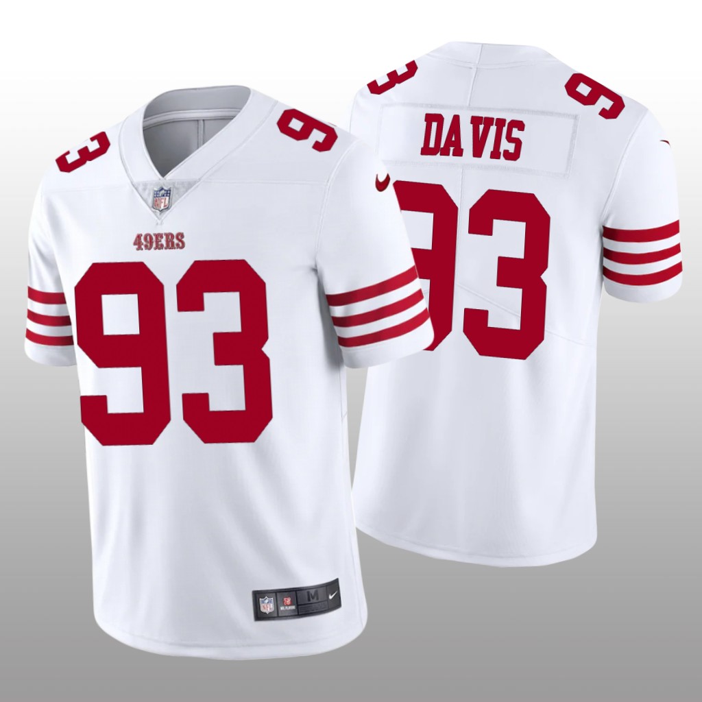 San Francisco 49ers White Vapor Limited Kalia Davis Jersey