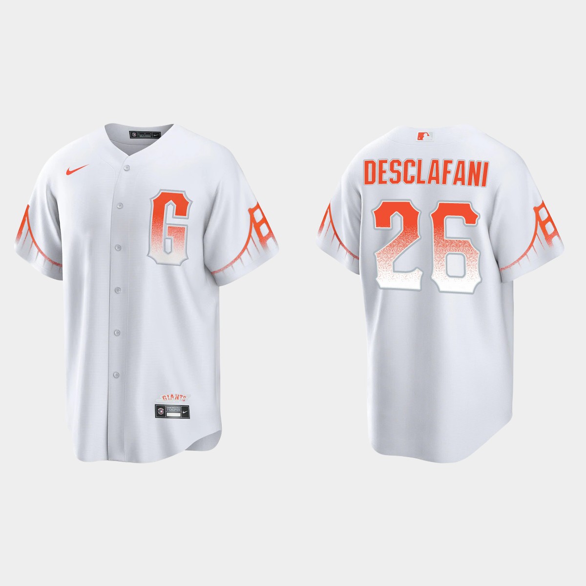 San Francisco Giants Anthony DeSclafani 2021 City Connect Jersey - White