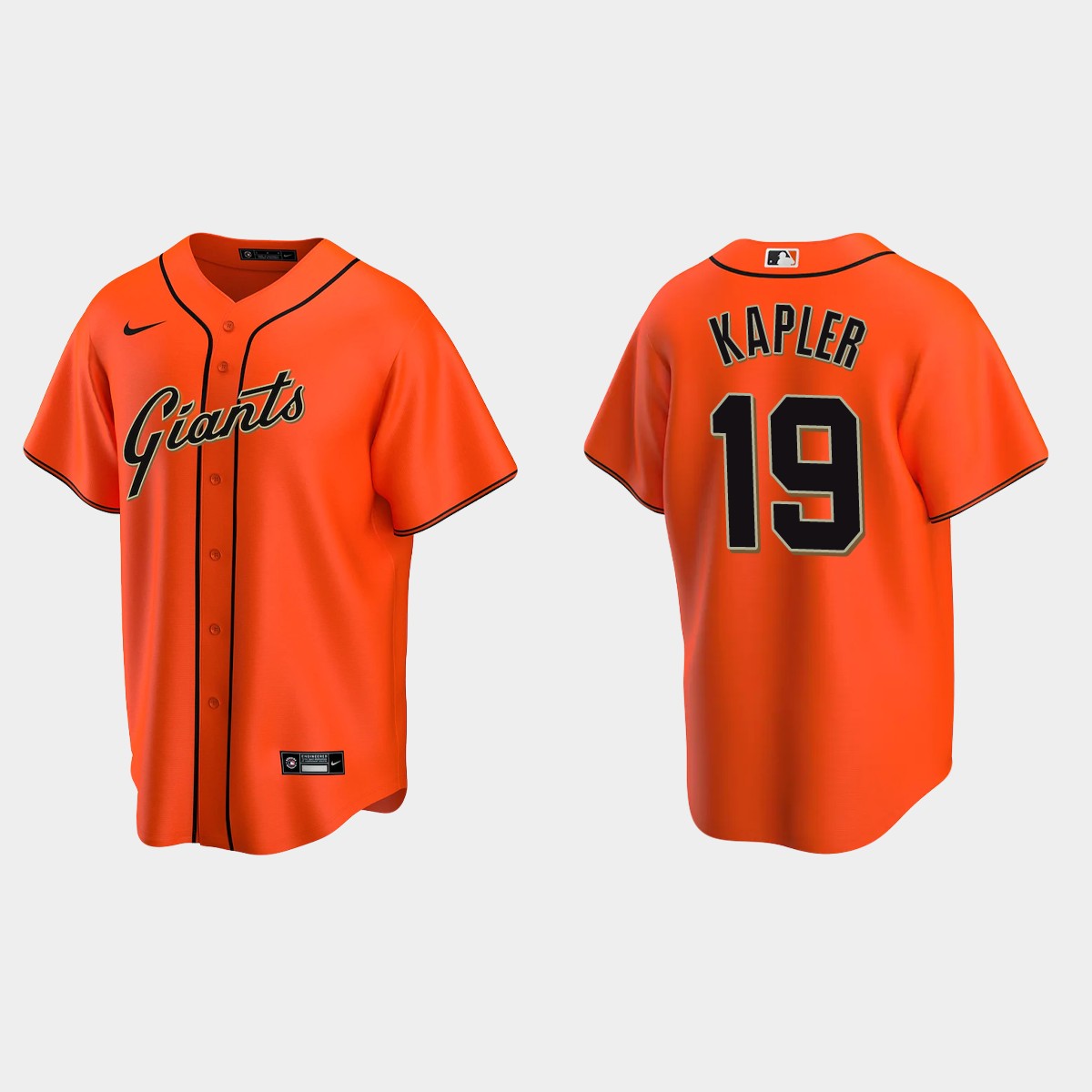 San Francisco Giants Gabe Kapler Alternate Jersey - Orange