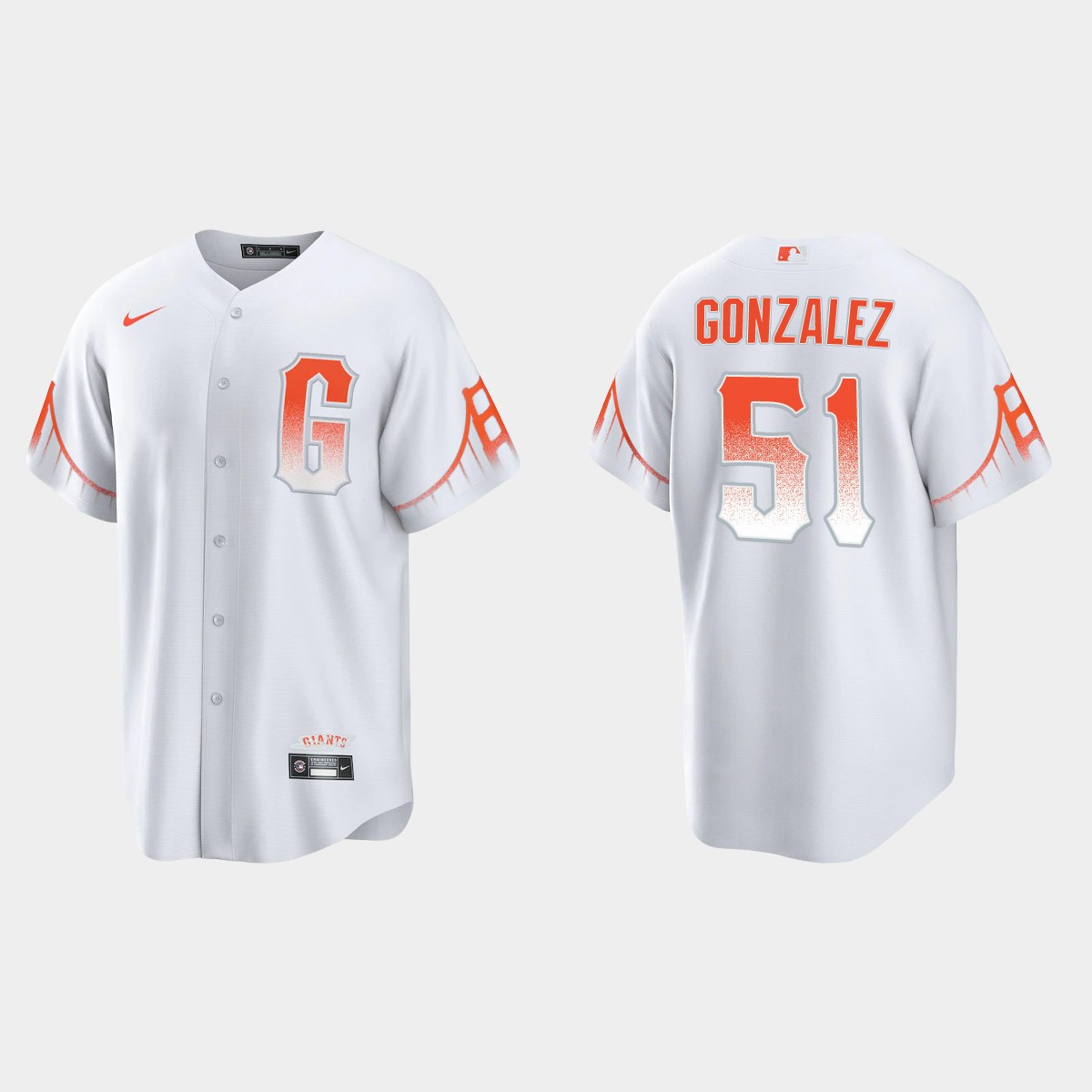 San Francisco Giants Luis Gonzalez City Connect Jersey - White